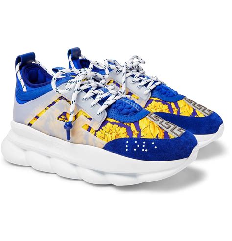 versace mens chain reaction sneakers|cheap Versace chain reaction sneakers.